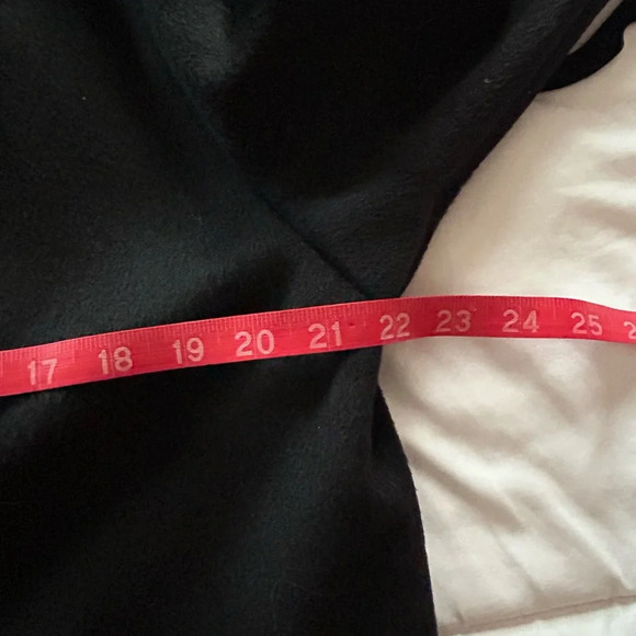 Vintage Jonathan Michael Black Long Wool velvet shawl collar Dress Coat - Picture 9 of 10